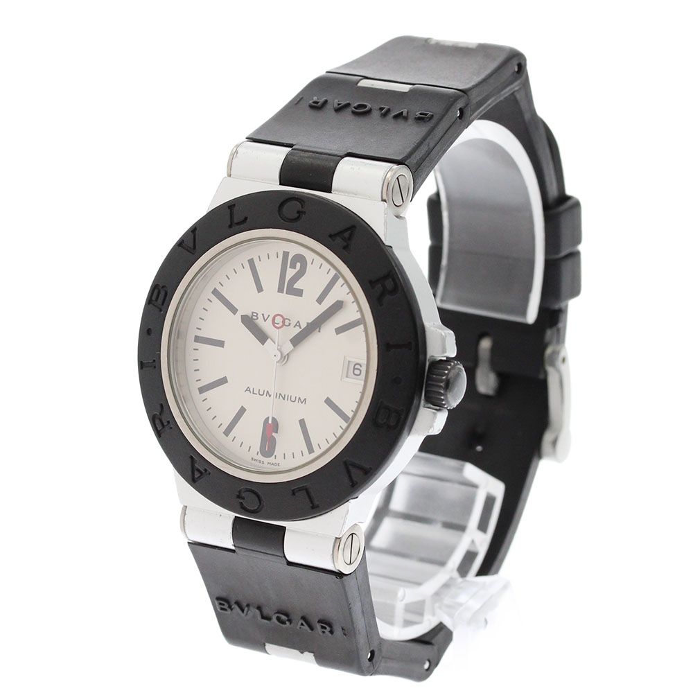 美品　ブルガリ　アルミニウム　AL38TA 自動巻 ブルガリ アルミニウム AL38A メンズサイズ 自動巻 USED Bulgari