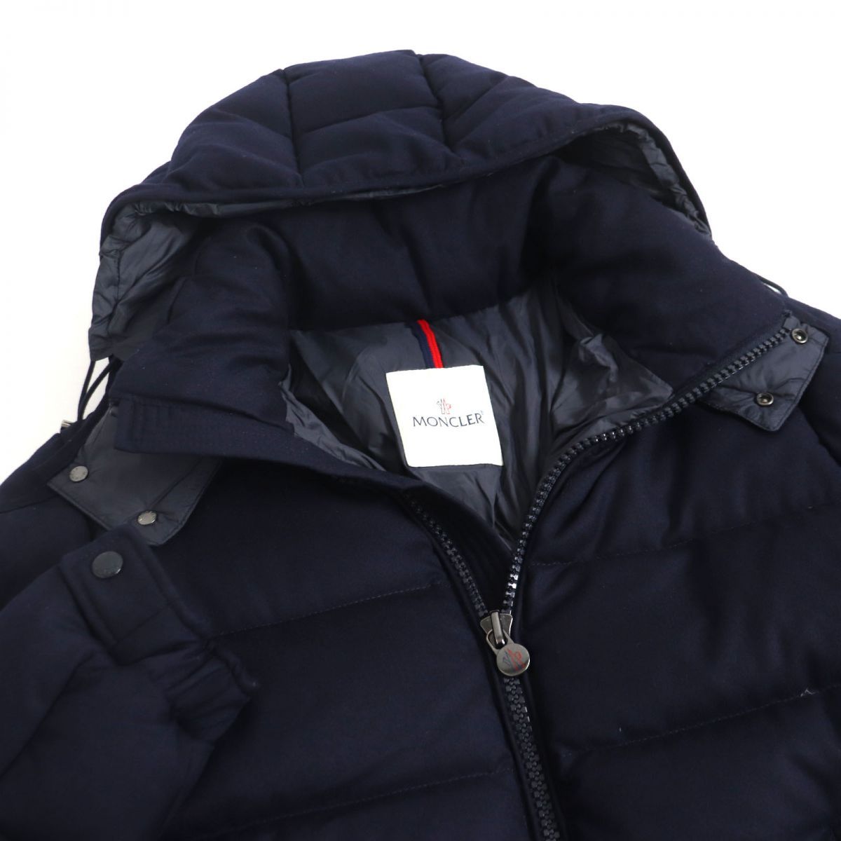 美品□モンクレール MONTGENEVRE/モンジュネーブル ロゴワッペン