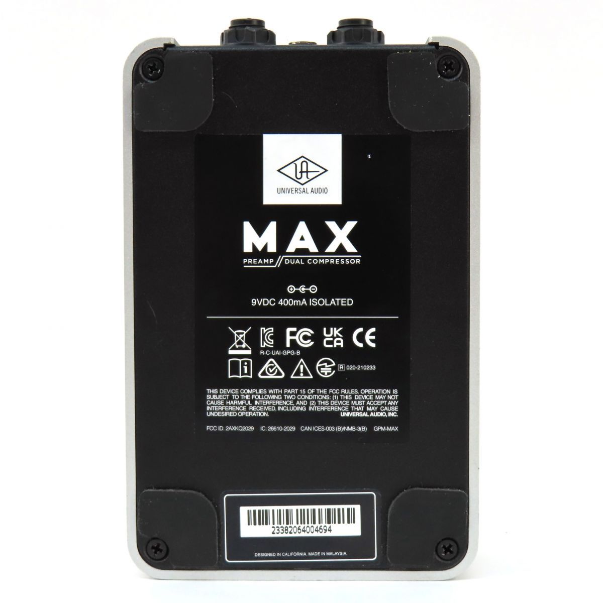 Universal Audio ユニバーサルオーディオ UAFX MAX Preamp＆Dual Compressor ギター用 エフェクター プリアンプ ※中古