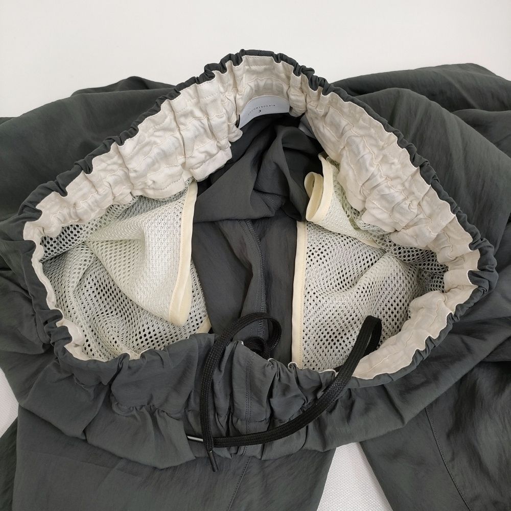 NO CONTROL AIR ヴィスコースライトポプリンアラジンパンツ 定価29150円 パンツ 25SS グレー レディース ノーコントロールエアー 5-1001M DECORATOM_COM_BR