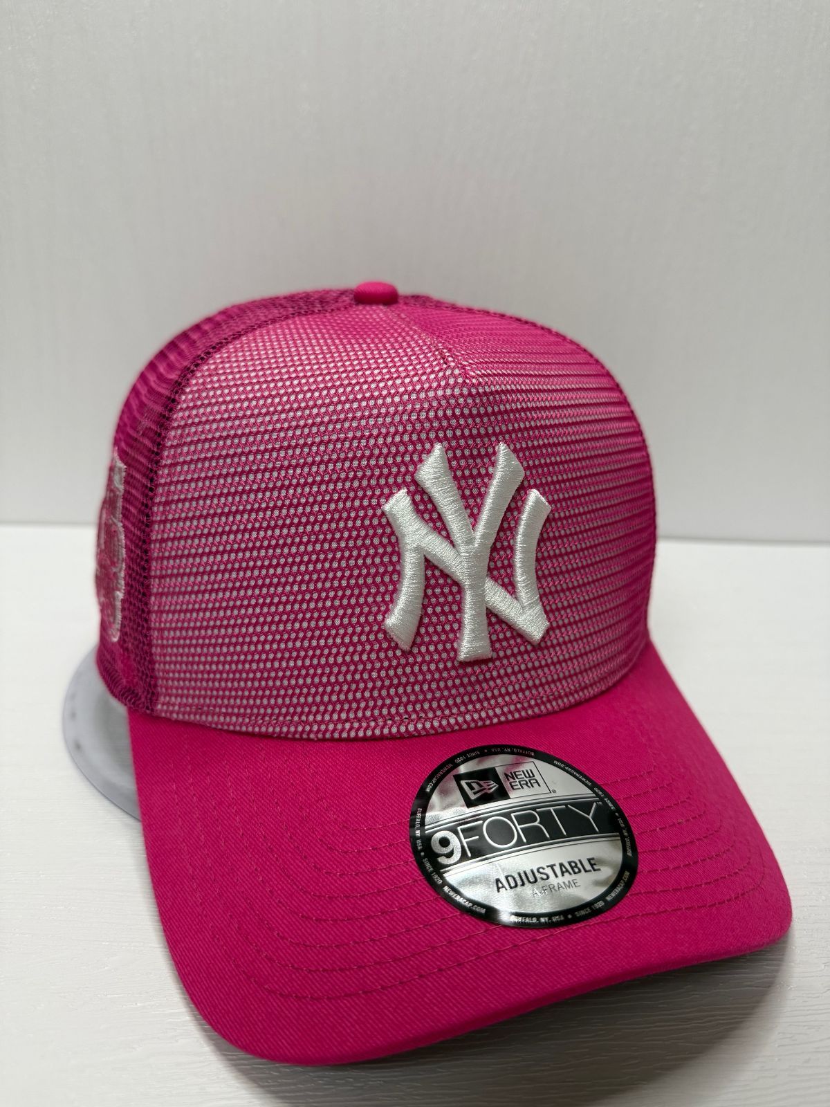 ニューエラ ニューヨークヤンキース 9forty A-FRAME ピンクカラー Amazon.co.jp: キャップ New Era ? 9Forty Mlb New York Yankees