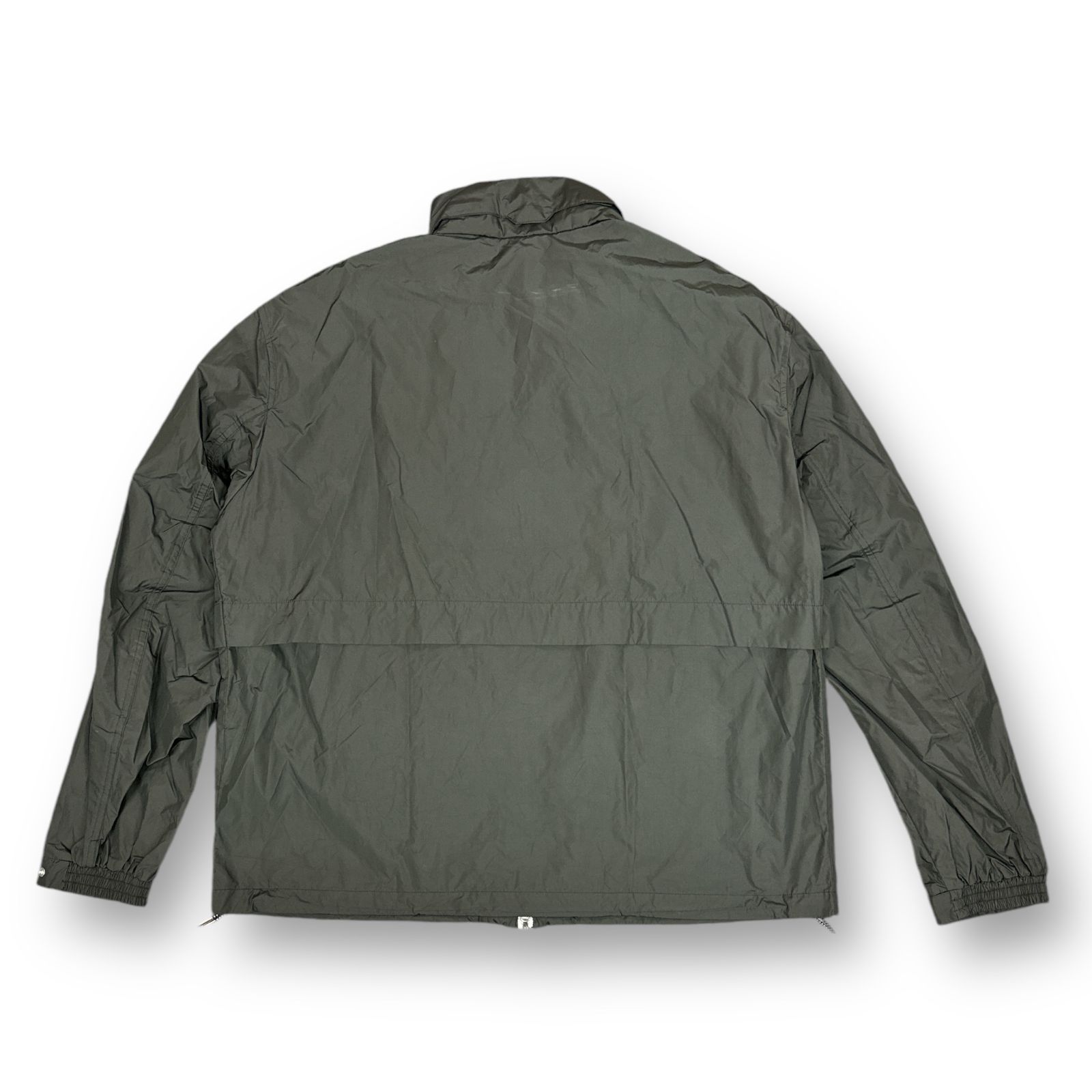 国内正規 EMPORIO ARMANI ロゴ刺繍 ジップアップ ブルゾン ジャケット