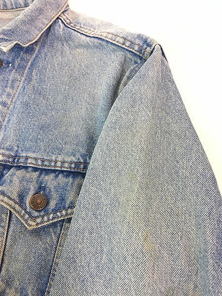 古着 80s Canada製 Levi's 75505-0212 4thタイプ ブルー デニム