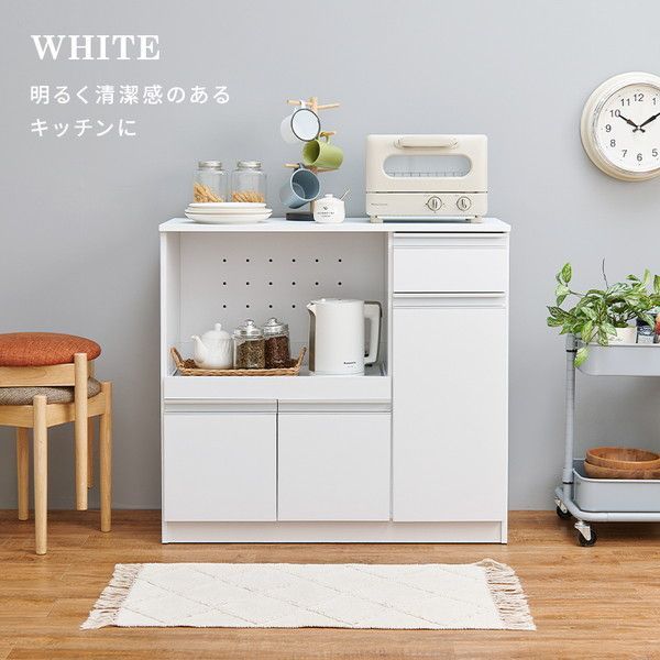 約幅89×奥行40×高さ82cm ダークブラウン