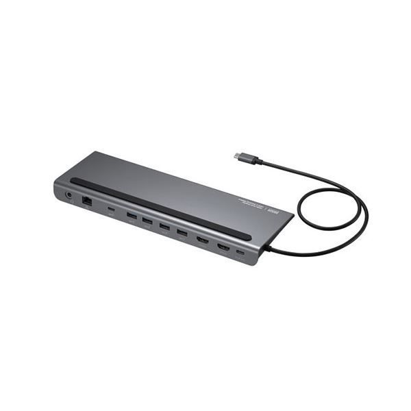 サンワサプライ USB Type-Cドッキングステーション（4K対応・HDMI×2画面出力） USB-CVDK14
