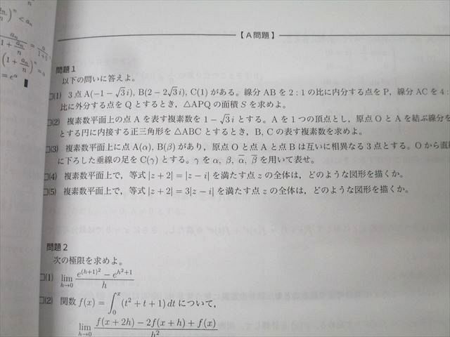 ベネッセ・鉄緑会個別指導センター 高2 数学実戦講座III 問題集