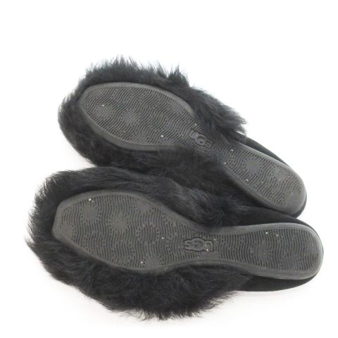 アグ UGG JEANIE FLUFF FLAT バレエシューズ フラットシューズ シープ