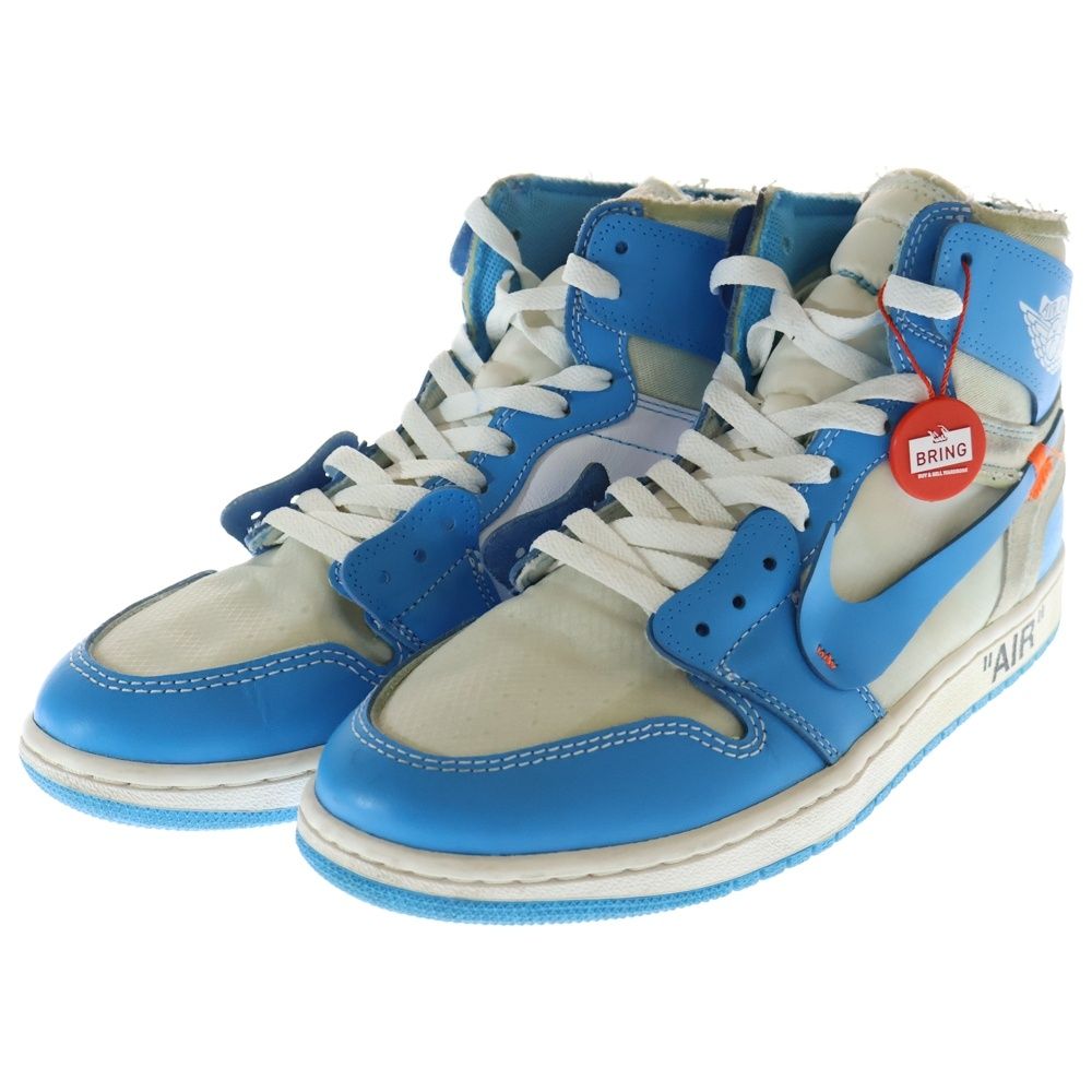 NIKE (ナイキ) ×OFF-WHITE AIR JORDAN 1 POWDER BLUE UNC AQ0818-148  