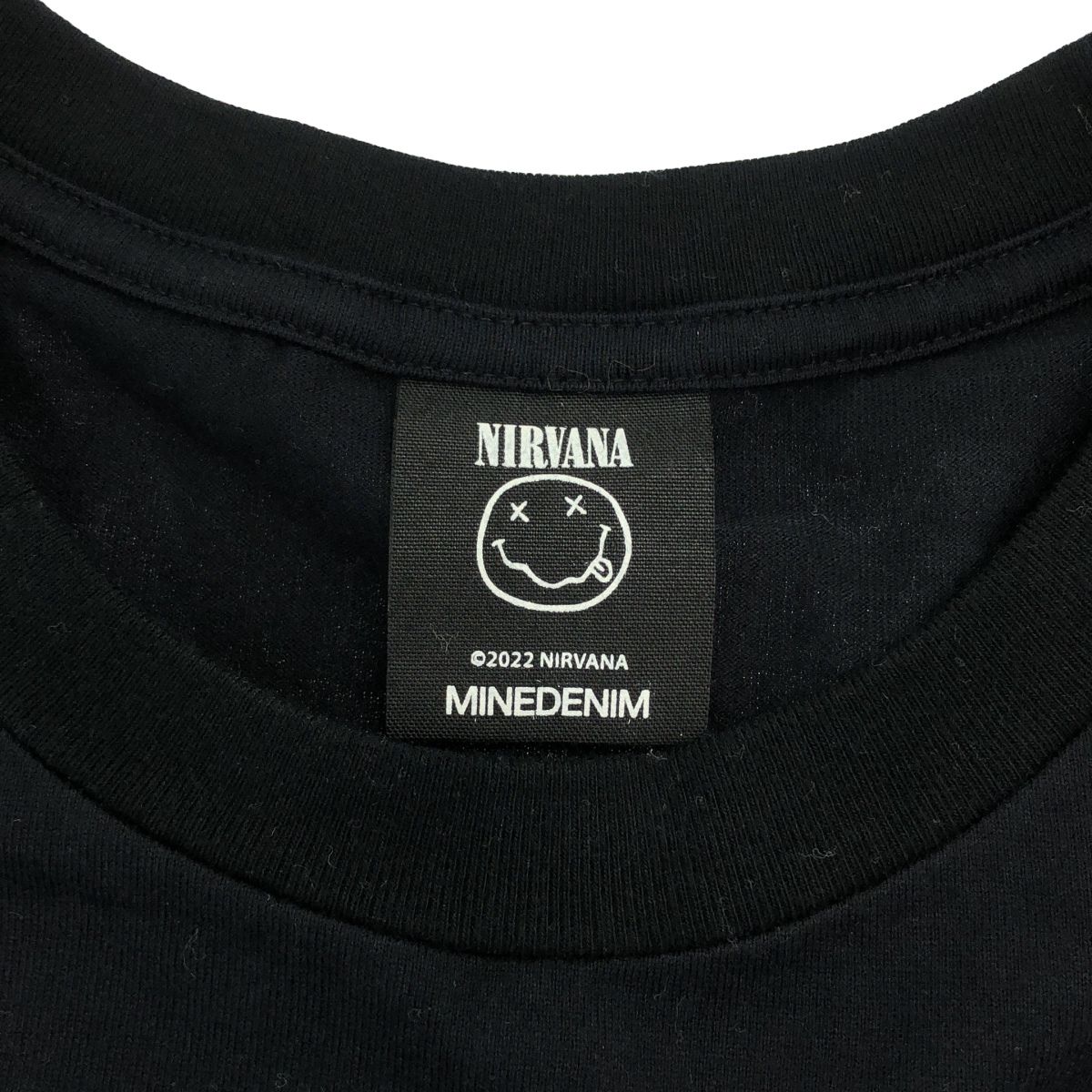 MINEDENIM マインデニム NIRVANA JF Photo Tee ニルヴァーナプリントT 