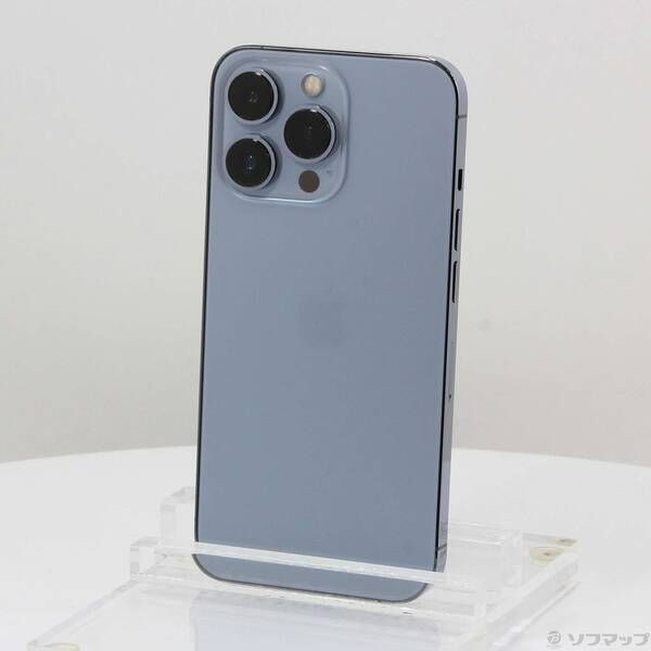 中古品〕iPhone13 Pro 128GB シエラブルー MLUK3J／A SIMフリー