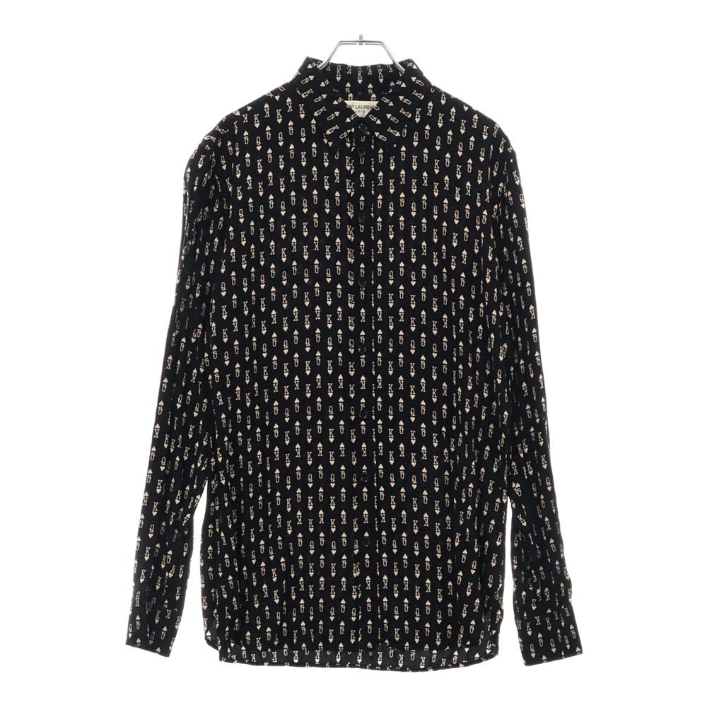 名作16AW SAINT LAURENT PARIS ミュージックノートブルゾン