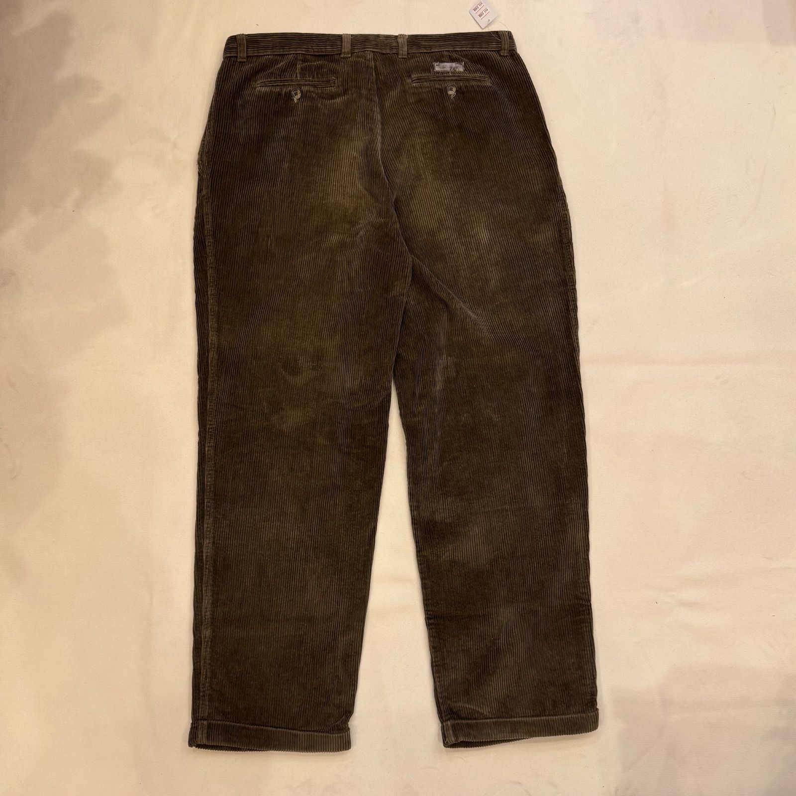 80s 90s Christian Dior MONSIEUR クリスチャンディオールムッシュ 太畝コーデュロイパンツ 88サイズ