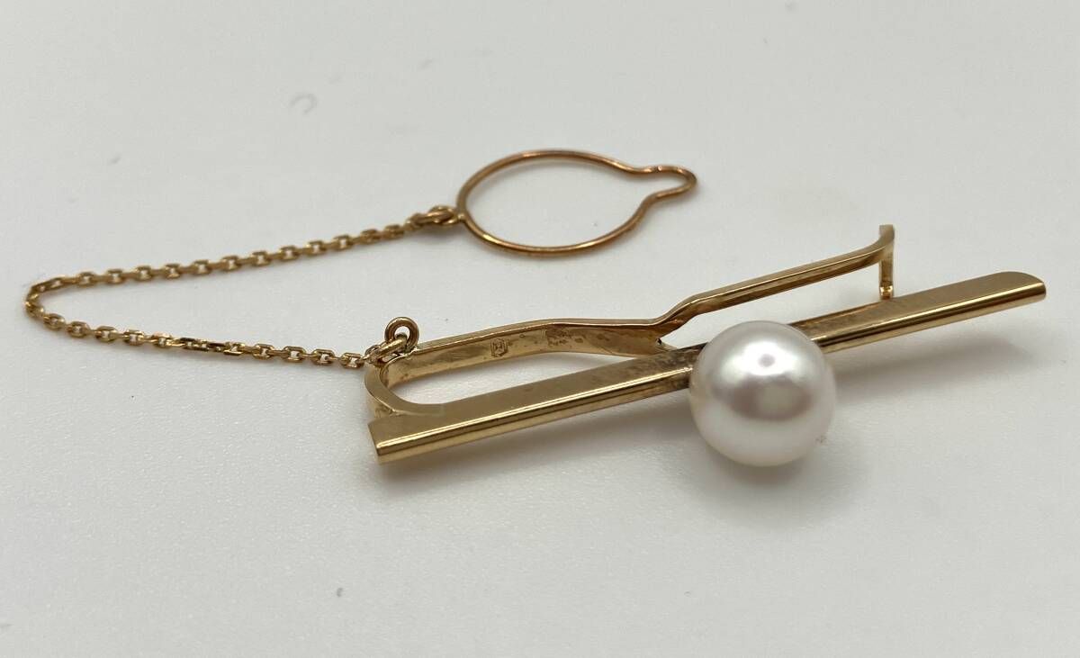 MIKIOMTO K18 4.2g タイピン アクセサリ ミキモト