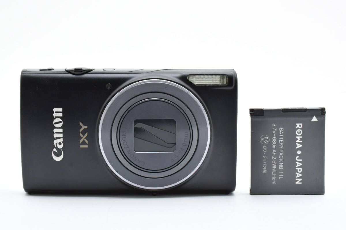 キヤノン Canon IXY 640 ブラック コンパクトデジタルカメラ L55 6662