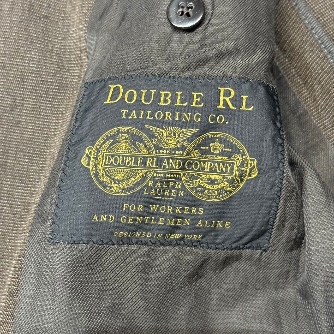 RRL ダブルアールエル イタリア製 3Bウールセットアップスーツ 