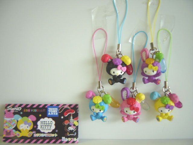 ♯Hum20EZ キテ HELLO KITTY カラフル 5種