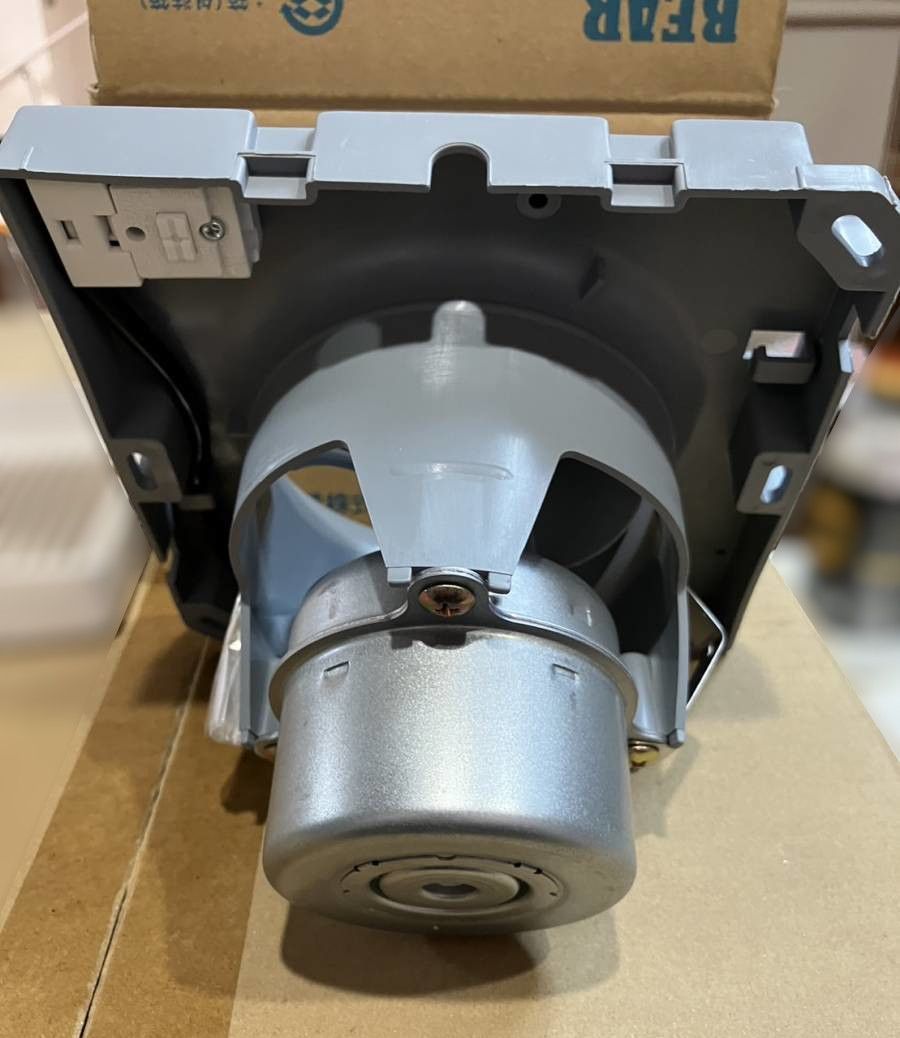 バクマ工業 パイプ用ファン KP-08D 速結端子式 強制排気用 格子形