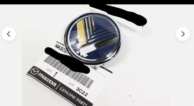 MAZDA 純正 MIATA ユーノス ロードスター NA フロントエンブレム マスコットバッジ マツダ Eunos Roadstar Front Emblem Mascot Badge