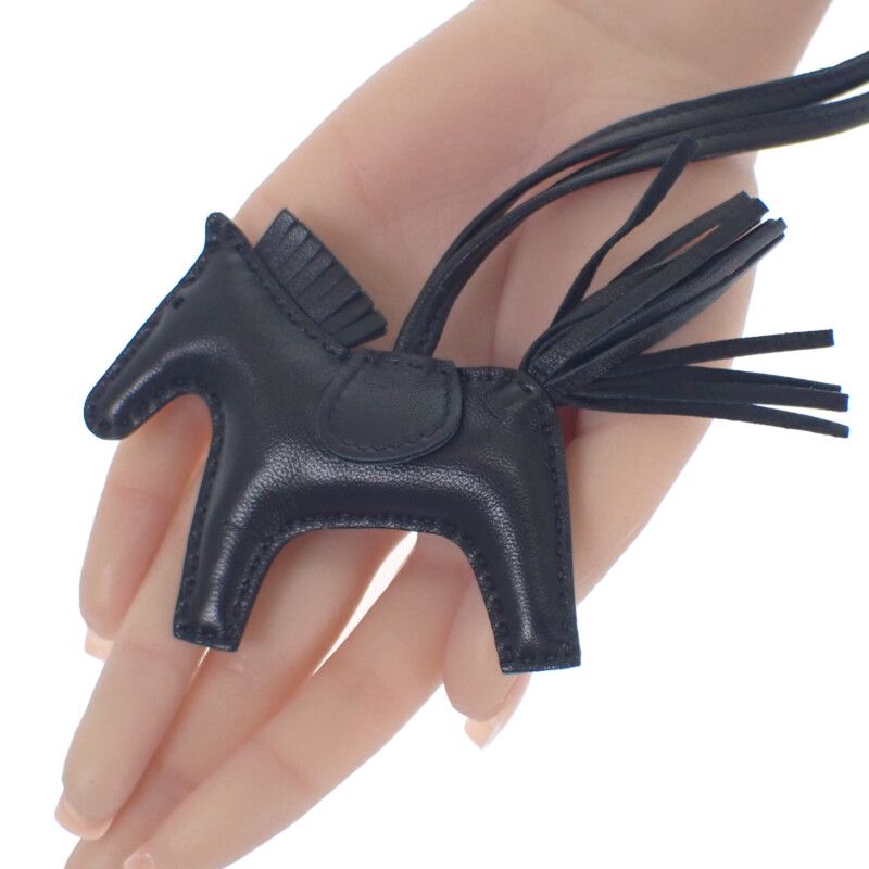 エルメス HERMES ロデオ PM バッグチャーム ラムスキン アニョーミロ  