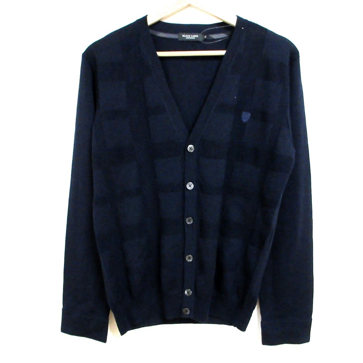 タグ付き　BLACK LABEL CRESTBRIDGE ネイビー カーディガン BLACK LABEL CRESTBRIDGE ネイビー カーディガン