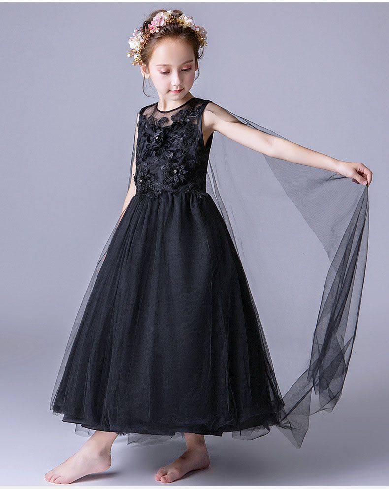 レトロ キッズ 子供 浴衣 150cm 女の子 蝶々 ネイビー 兵児帯 オレンジ