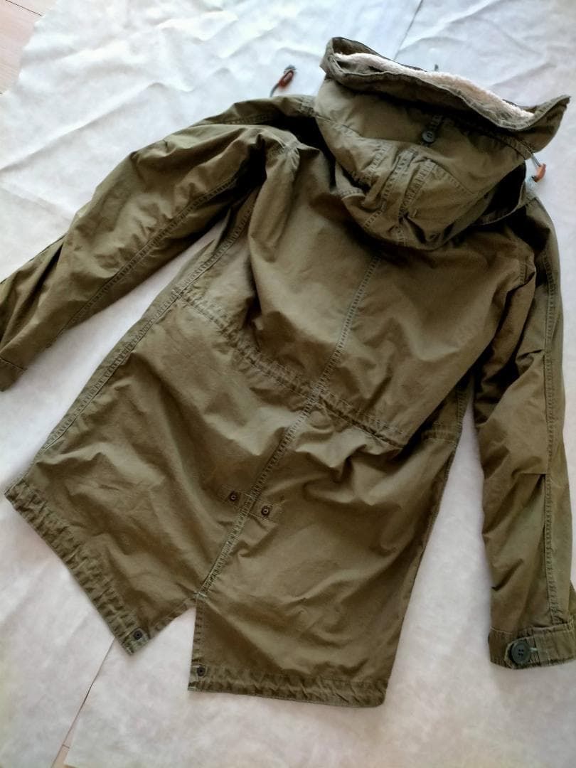 RNA モッズコート リメイクロングミリタリーコート