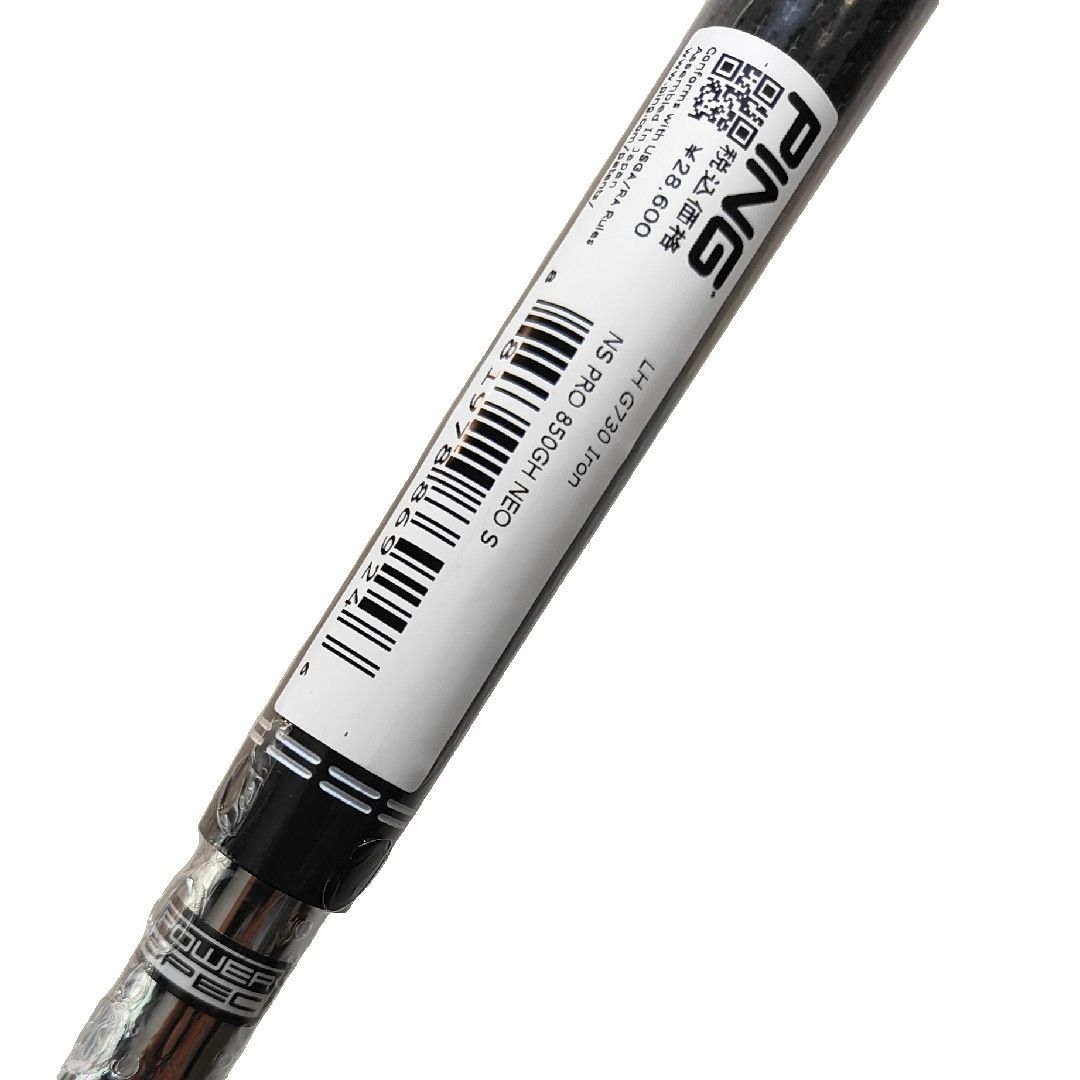 新品 レフティ G730 5番アイアン 純正スチールS ブラック アウトレット