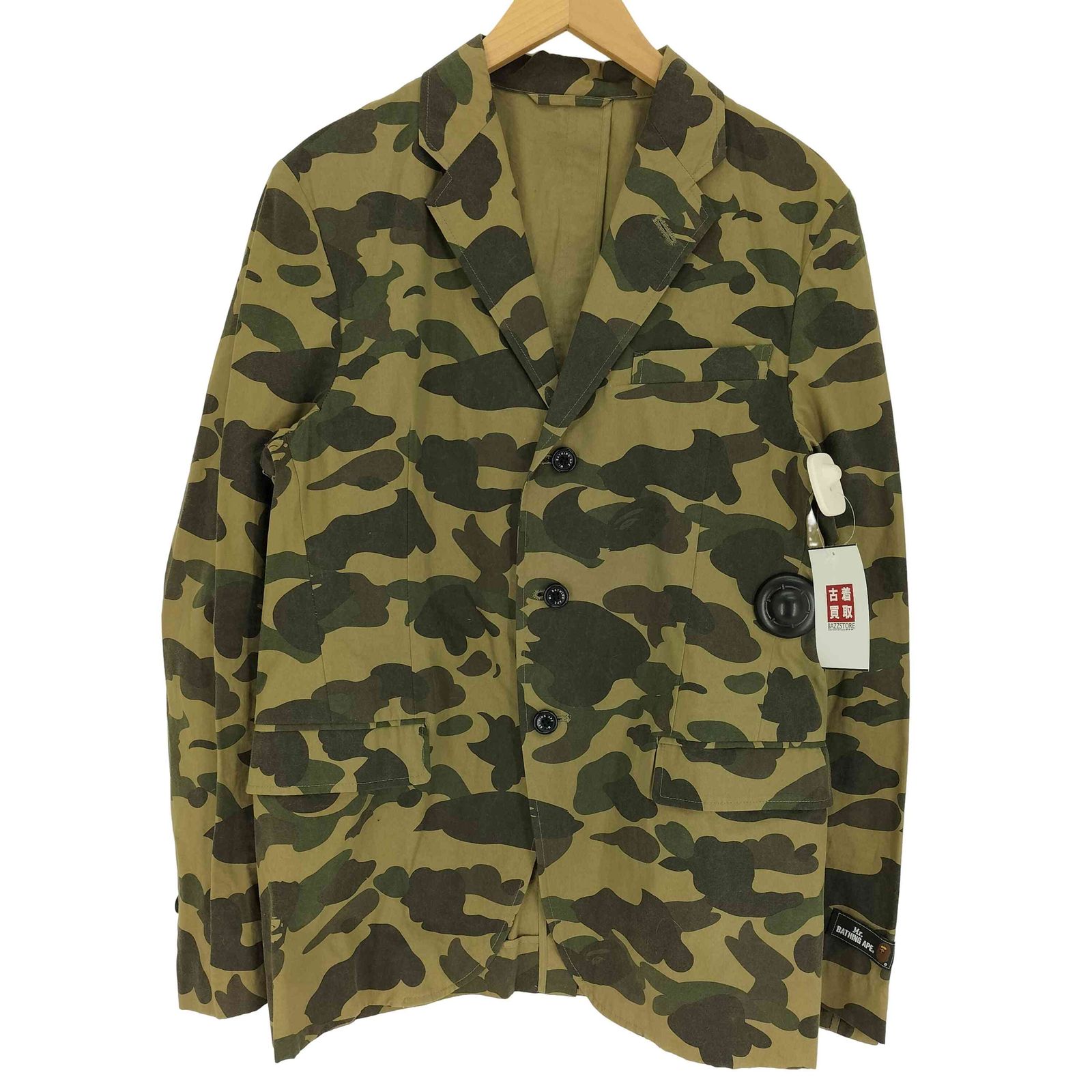 ミスターベイシングエイプ Mr. BATHING APE 1ST CAMO 3 BUTTON JACKET 