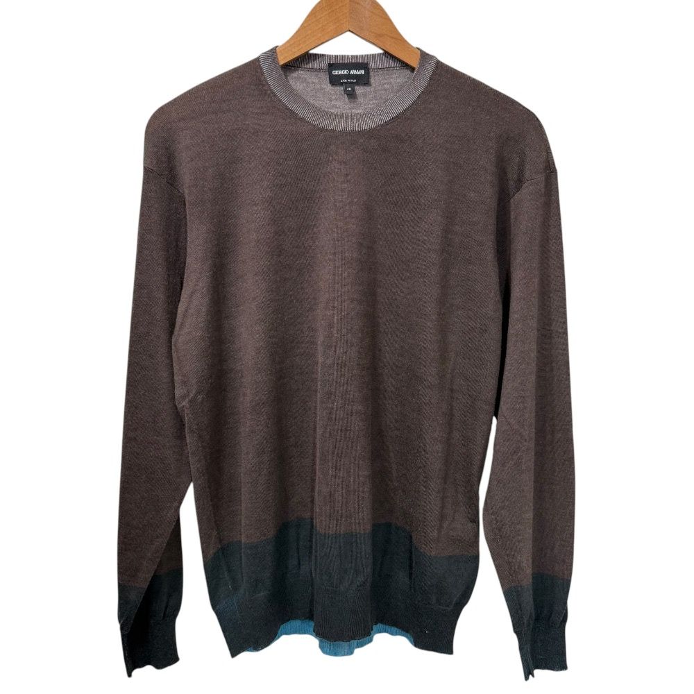 当店の記念日 美品 21AW GIORGIO ARMANI ジョルジオアルマーニ カシミヤ トップス