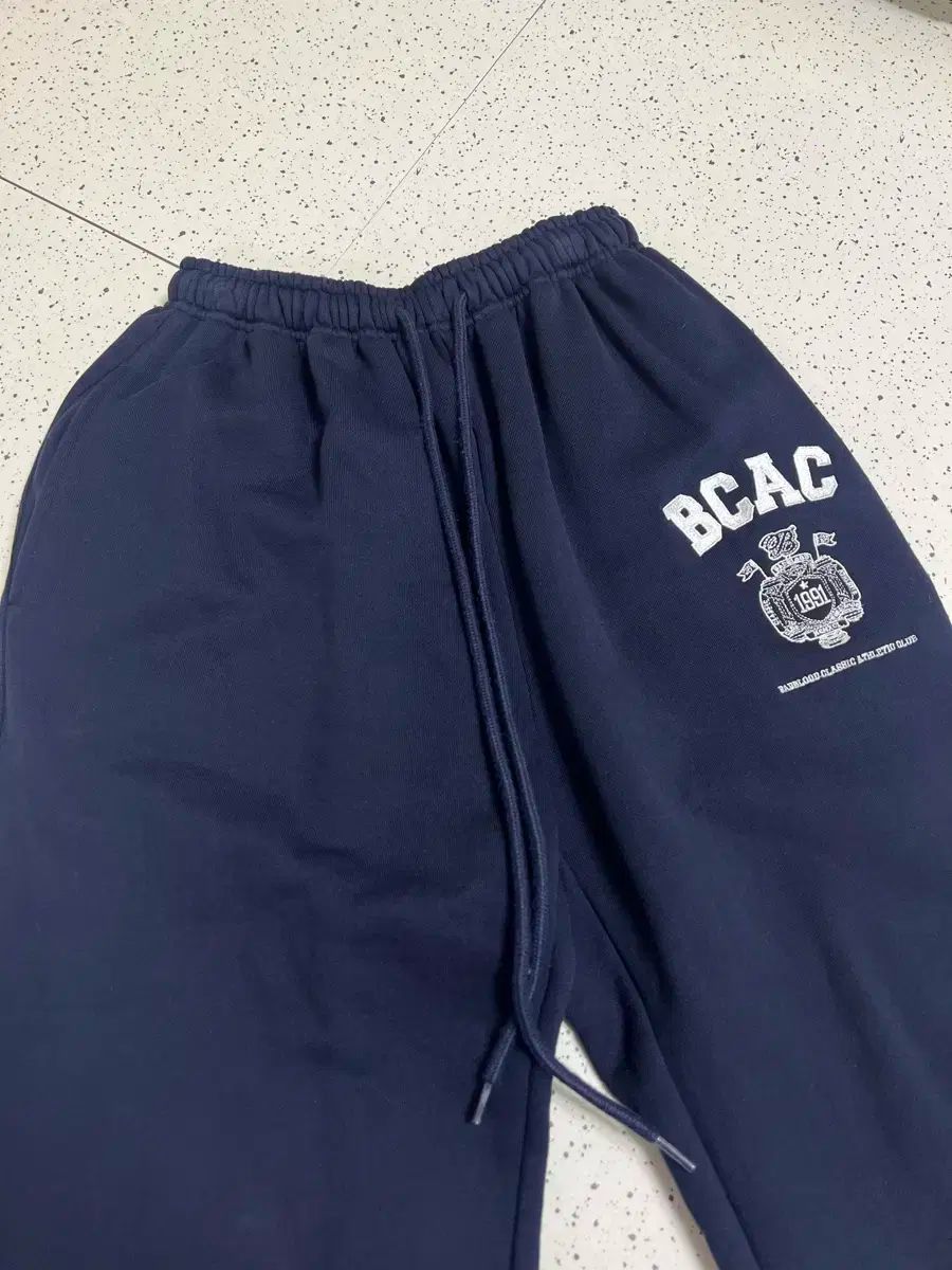 badblood ポロシャツ スウェット ネイビー S ☆韓国人気☆BADBLOOD