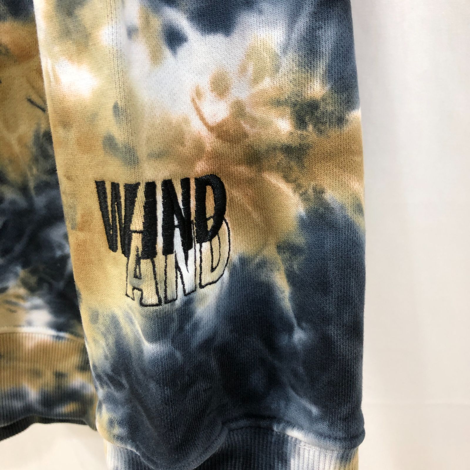 ウィンダンシー タイダイ柄 スウェットシャツ XLサイズ WIND AND SEA ウィンダンシー TIE-DYE SWEAT TOPS タイダイ柄