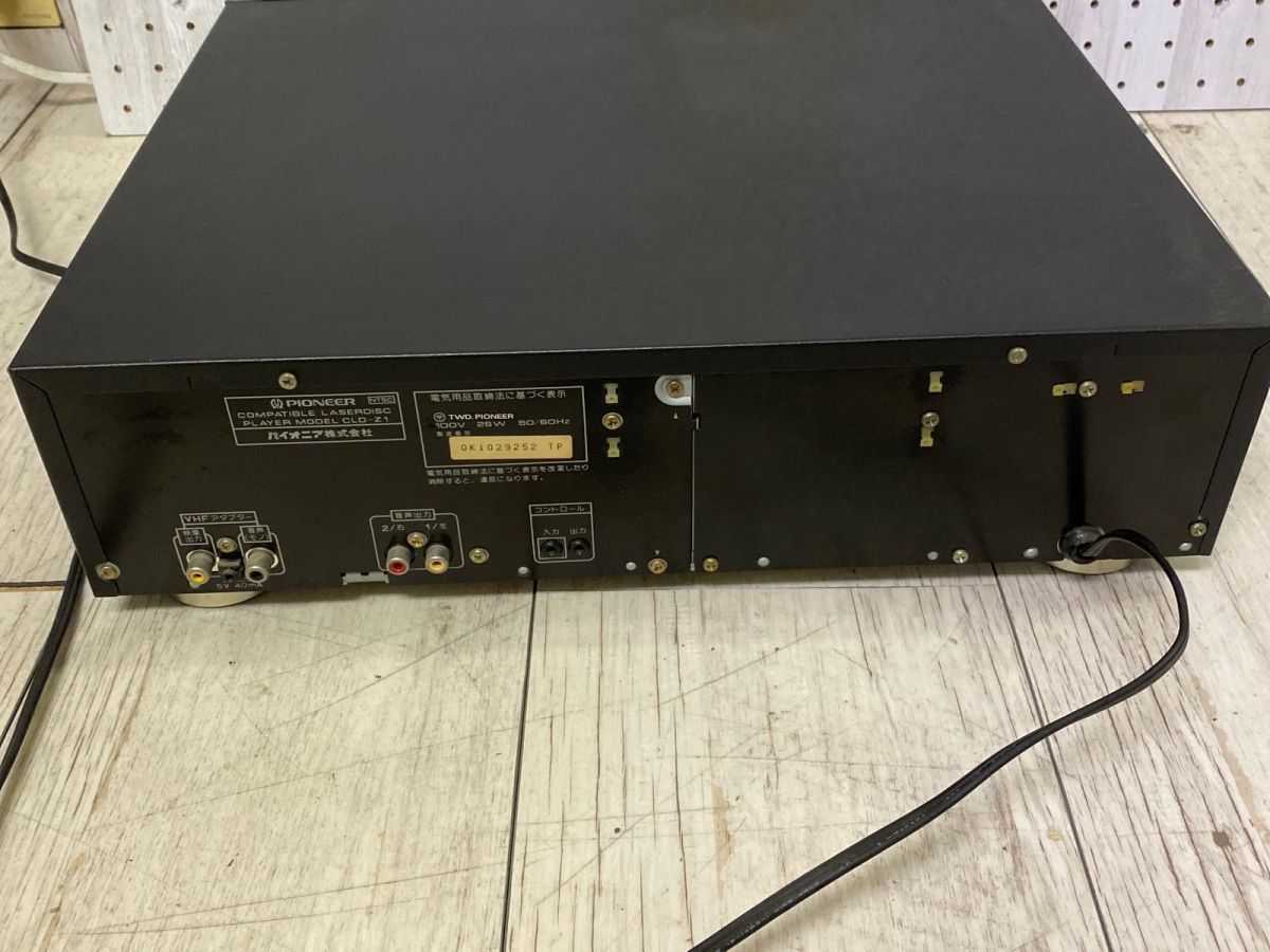 3-◇通電のみOK 動作未確認の為ジャンク PIONEER パイオニア LD