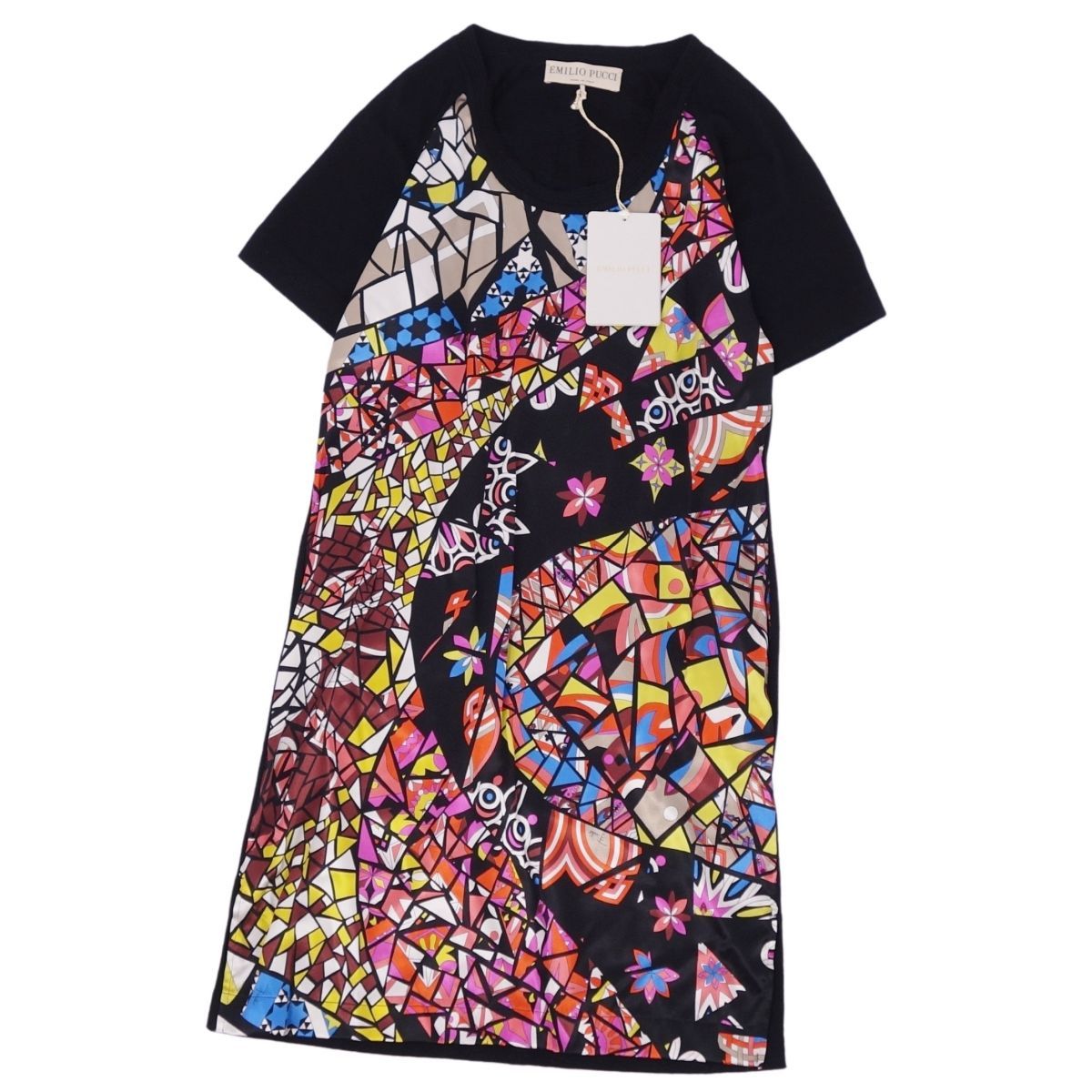 極美品 エミリオプッチ EMILIO PUCCI ニット ワンピース ショートス 