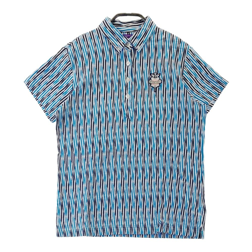 新品　BEAMS GOLF ビームスゴルフ　　半袖ボタンシャツ 中古 メンズ ビームスゴルフ BEAMSGOLF 半袖シャツ S 濃紺