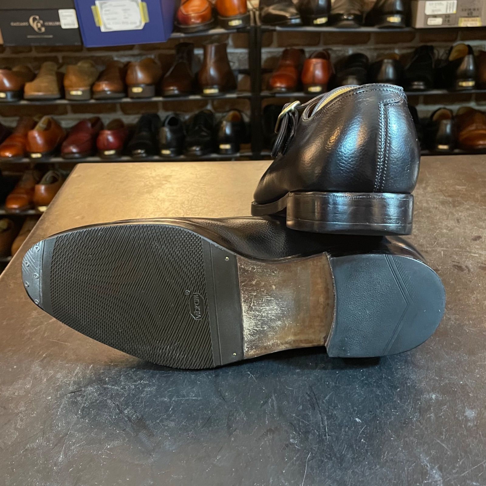 【極美品】JOHN LOBB ジョンロブ OSNER オスナー UK6.5EE JOHNLOBB ジョンロブ OSNER オスナー シングルモンク UK6.5EE