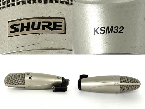 動作保証】SHURE KSM32 コンデンサーマイク シュアー 中古 Y8812198 - メルカリ