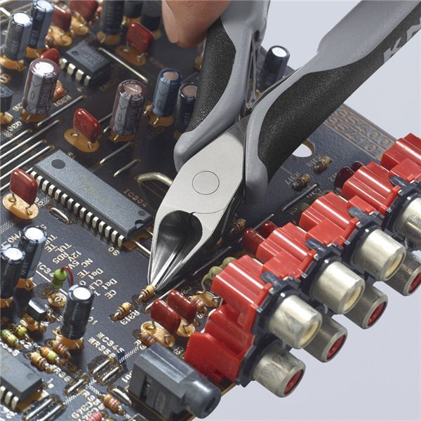 KNIPEX クニペックス エレクトロニクスニッパー ESD 全長130mm 7742-130ESD HRDEVELOPMENT_JP