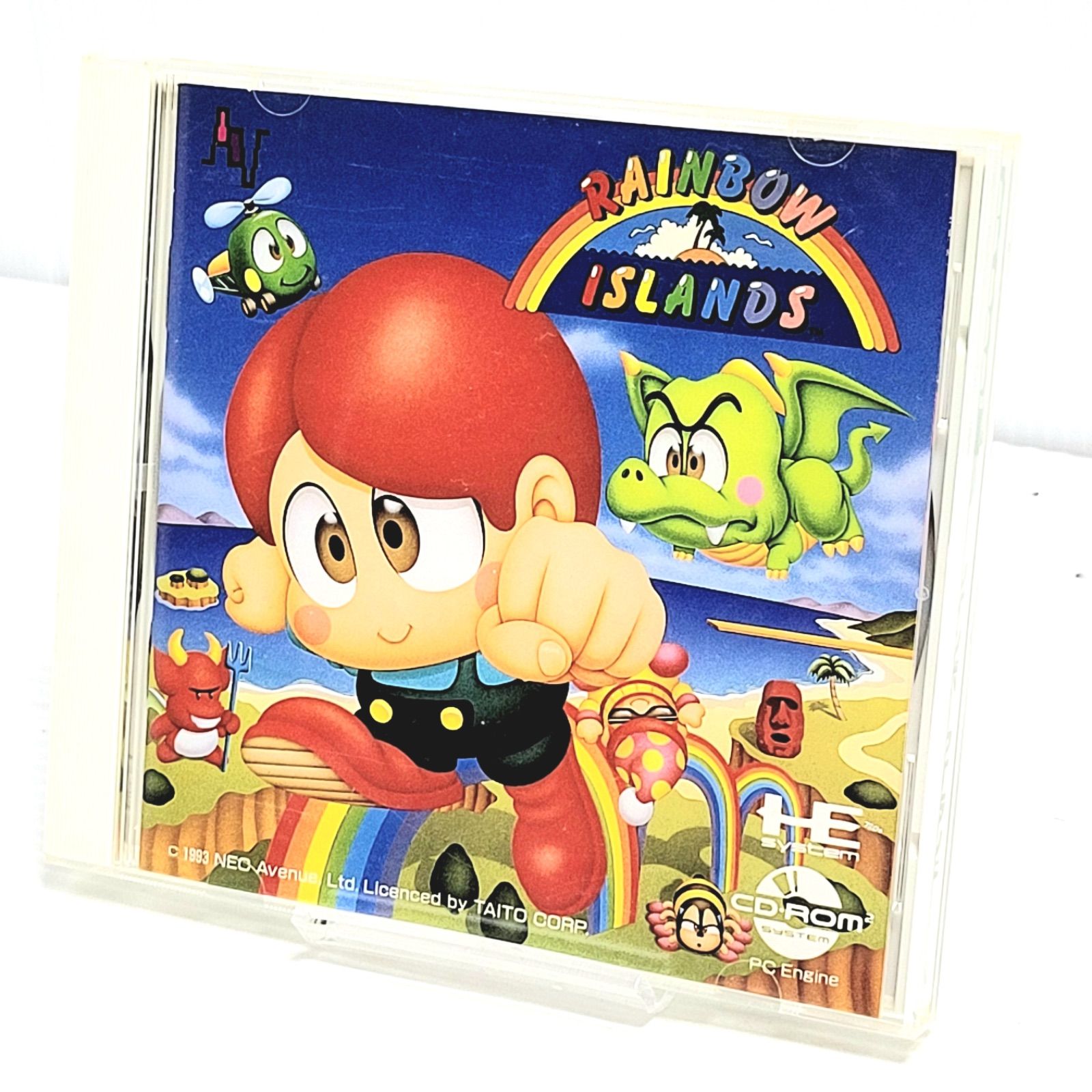 美品】PCエンジン ストア レインボーアイランド