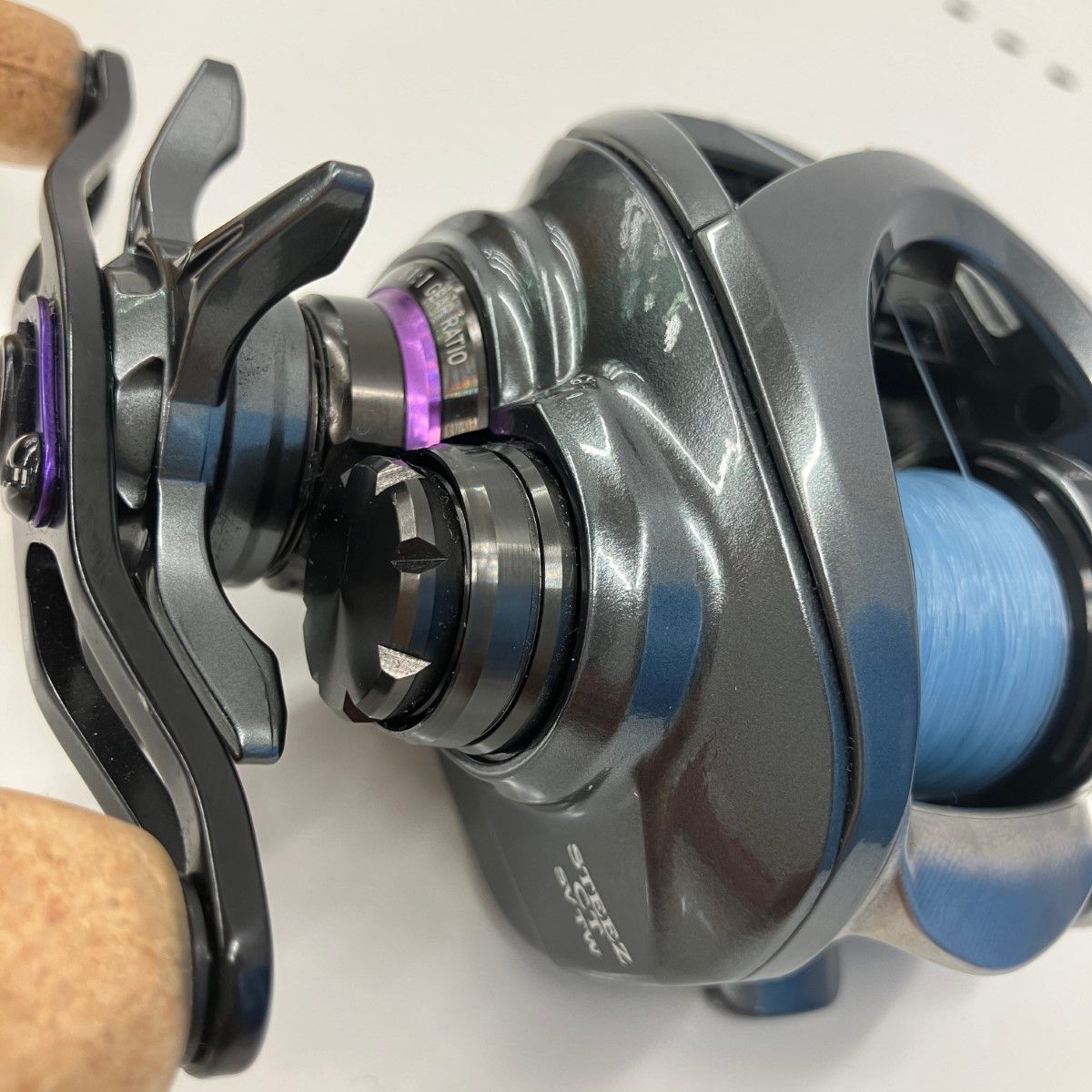 DAIWA  700XHL 箱・取説付、RCSハンドルノブ スティーズCT SV TW