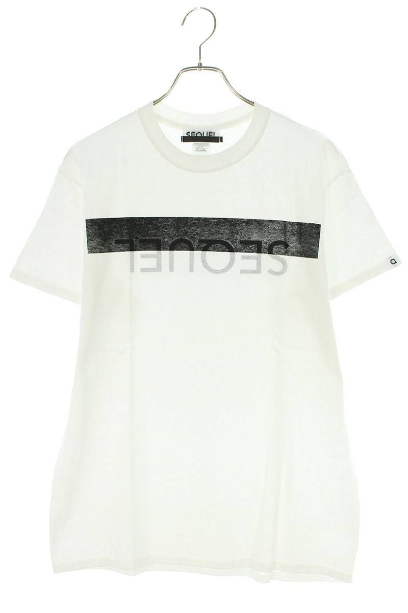 シークエル ロゴプリントTシャツ メンズ M 【2/27～3/18 タイムセール】