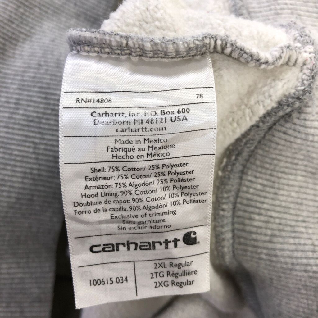 Carhartt カーハート 企業ロゴ スウェット パーカー トップス Carhartt カーハート 企業ロゴ スウェット パーカー トップス
