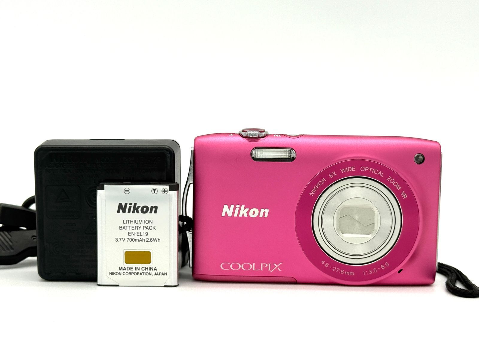 【ほぼ新品・返品保証】　ニコン　Nikon COOLPIX S3300 ピンク 動作OK！】Nikon COOLPIX S3300 デジタルカメラ ピンク 【公式通販】