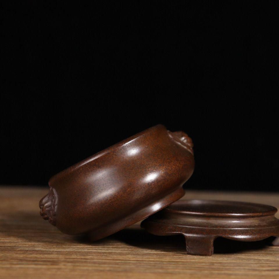 香炉 銅製 獅耳圧経銅炉 仏堂香炉 香道具 工芸品 置物 香炉 銅製 獅耳圧経銅炉 仏堂香炉 香道具 工芸品 置物 銅製