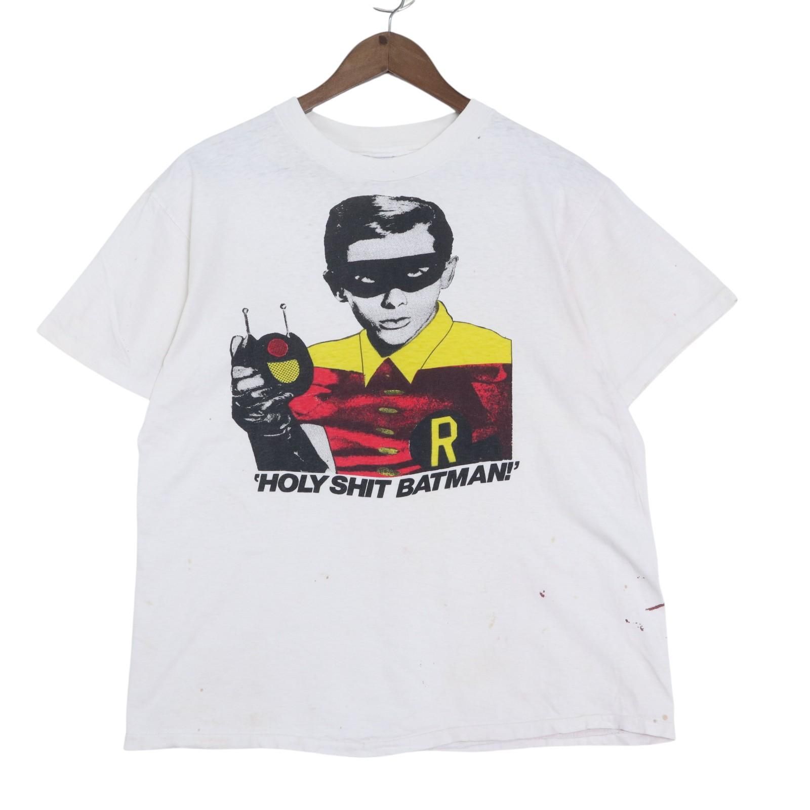 80年代 USA製 バットマン BATMAN ロビン HOLY SHIT BATMAN! 半袖T
