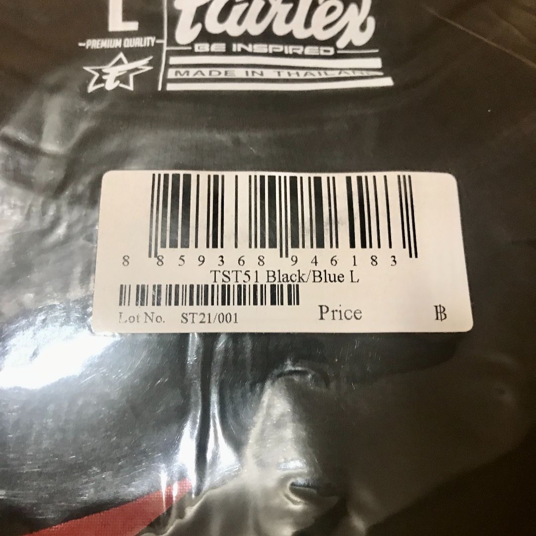 新品】Fairtex フェアテックス Tシャツ TST51 ブラック Lサイズ - メルカリ