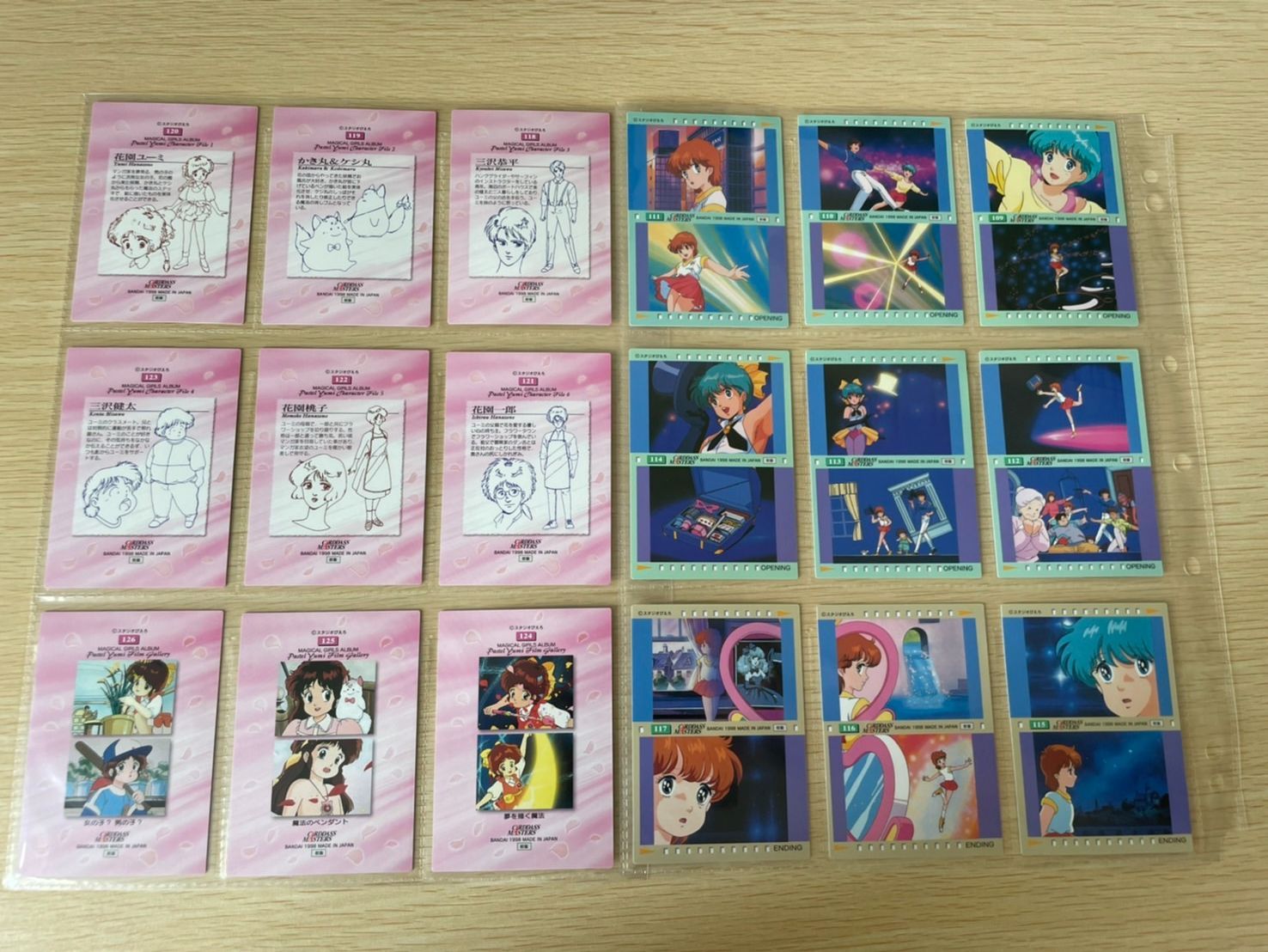 魔法少女 アルバム カードダスマスターズ セミコンプ SP