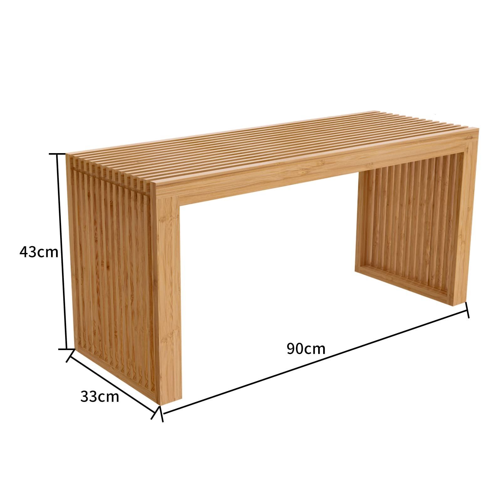 竹製ダイニング 玄関ベンチ90x43x33cm Amazon.co.jp: APRTAT 竹製ベンチ ダイニングベンチ 天然竹材