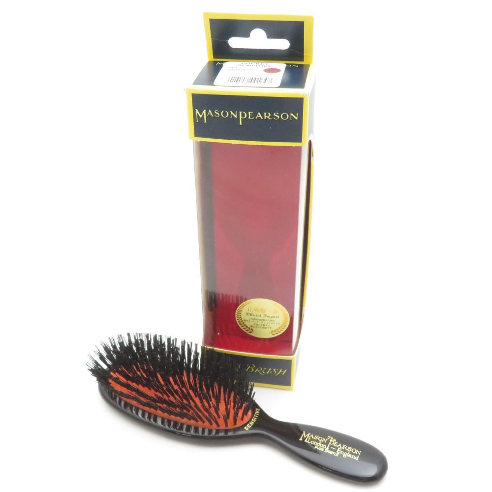 ほぼ未使用 MASON PEARSON ポケットセンシティブブリッスル ポケットセンシティブブリッスルピンク | 《公式》英国伝統の最