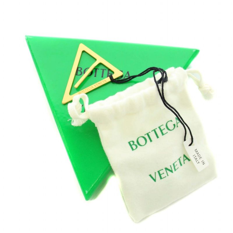 ボッテガヴェネタ BOTTEGA VENETA ゴールドプレーティッドブックマーク gold plated bookmark ブックマーカー しおり  メッキ ゴールド /YT ■OH