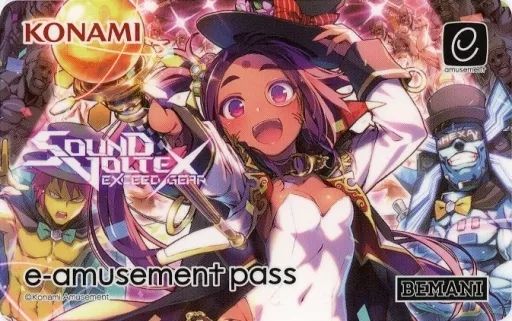 中古】キャラカード 集合(VVelcome!!) e-AMUSEMENT PASSカード 「SOUND